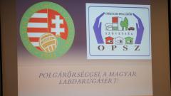 Polgárőrök a magyar labdarúgásért