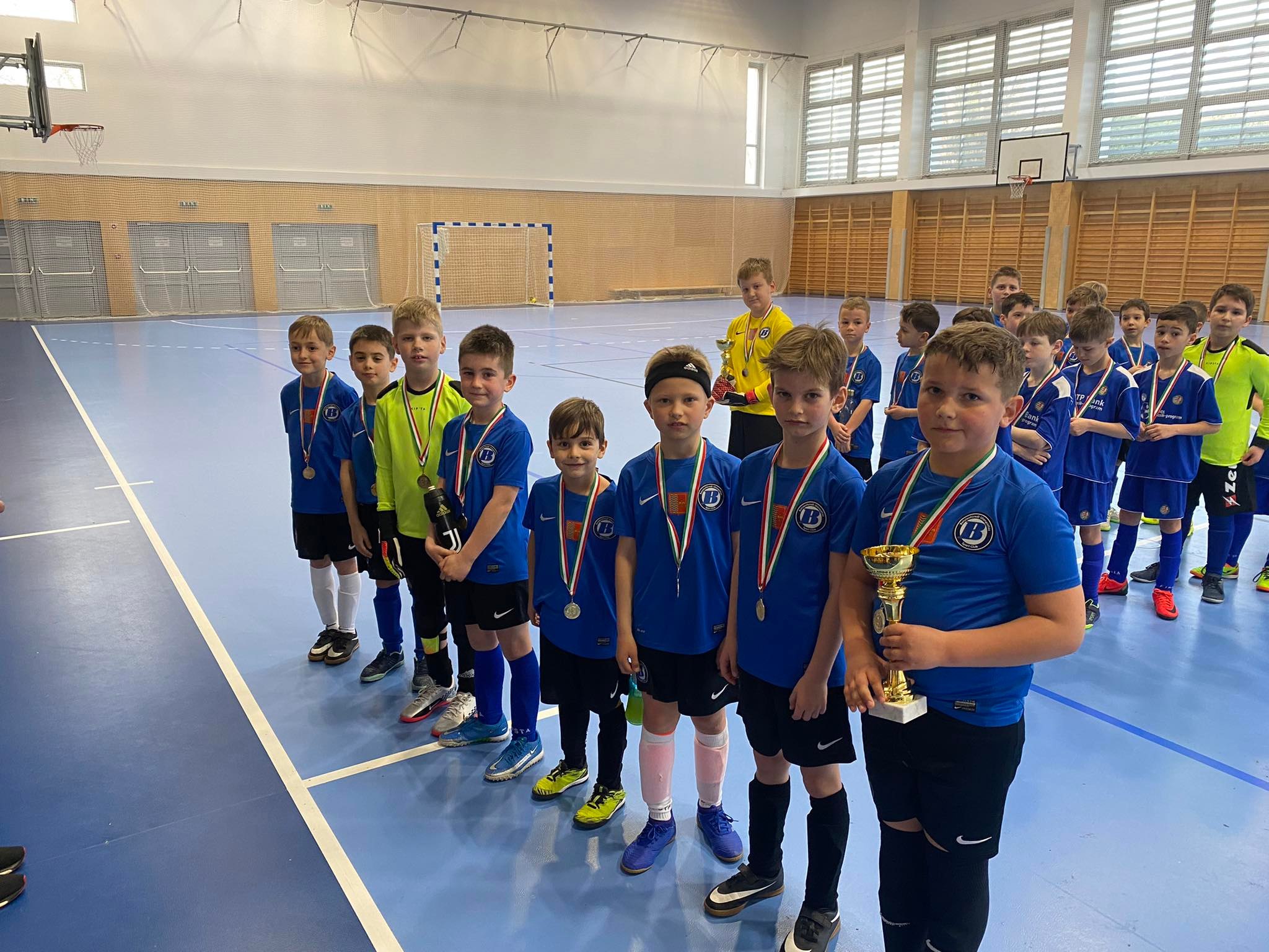 A Balatonfüredi USC csapata nyerte Balatonfüreden az U9 futsal megyei döntőt