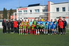 MLSZ Nyugat-Regionális Leány U14-es válogatott összetartás Sopronban