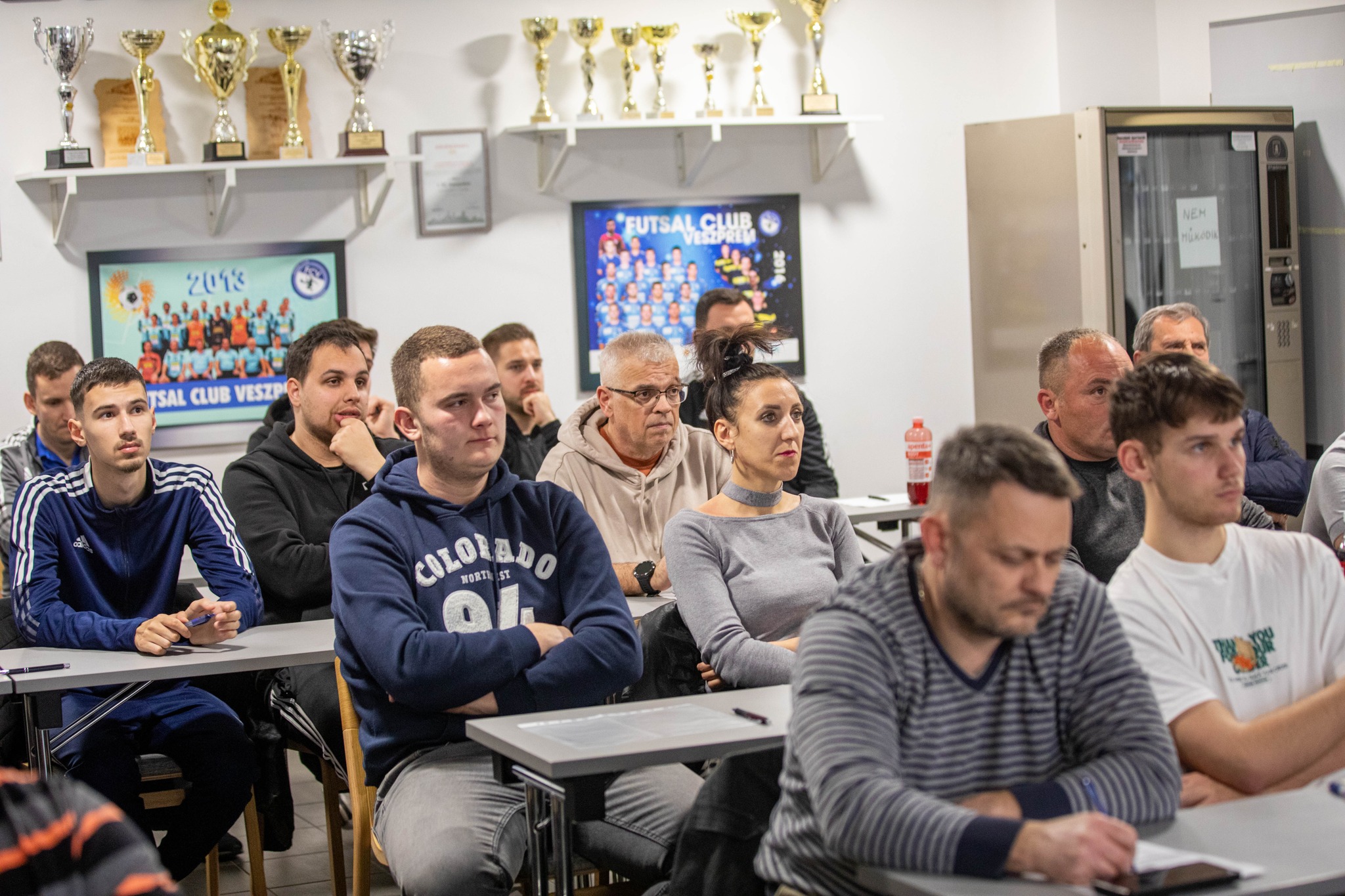 Alapfokú futsal játékvezetői tanfolyam indult Veszprémben.